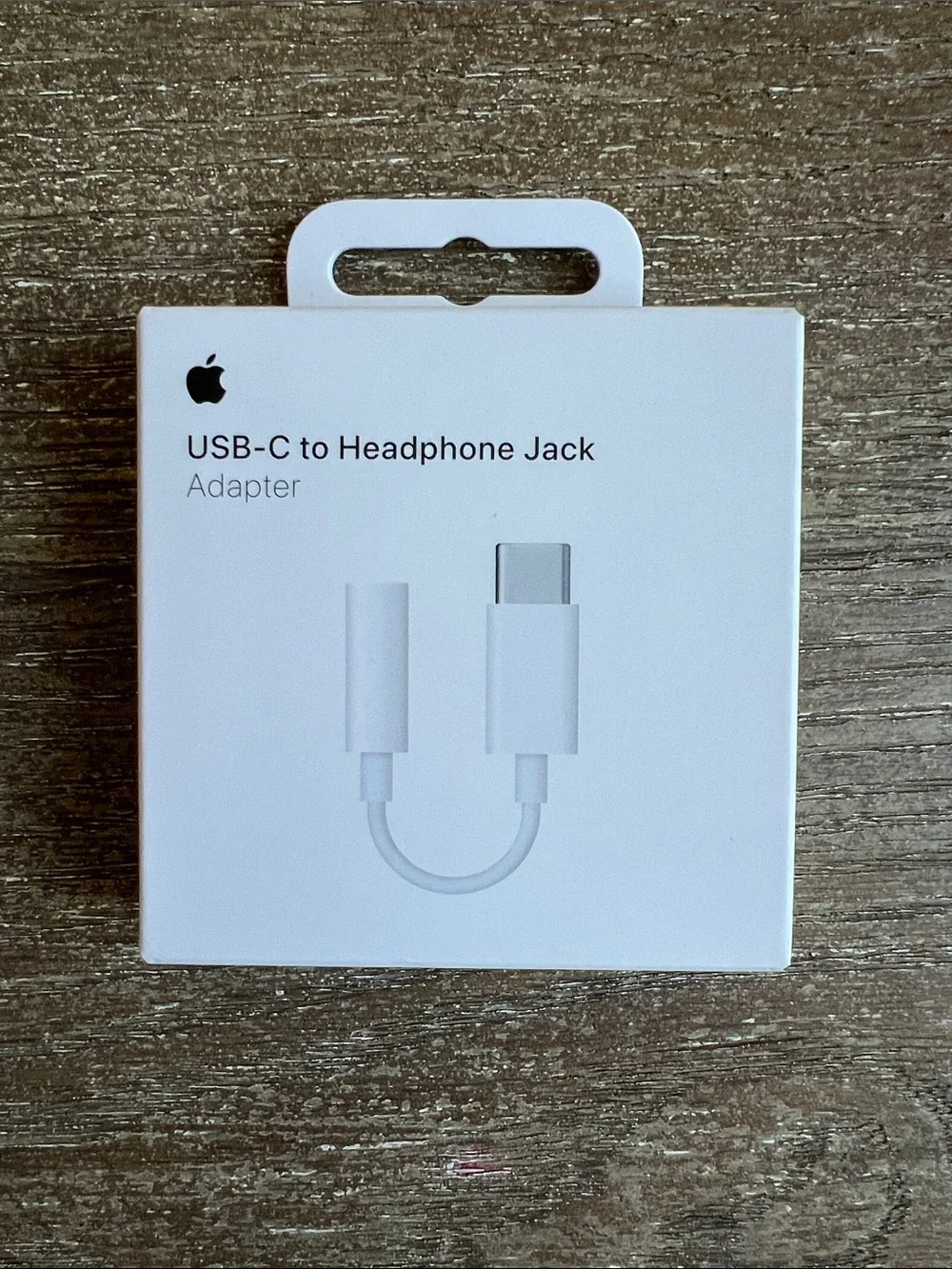 NWT Apple USB-C to Headphone Jack Adapter - White